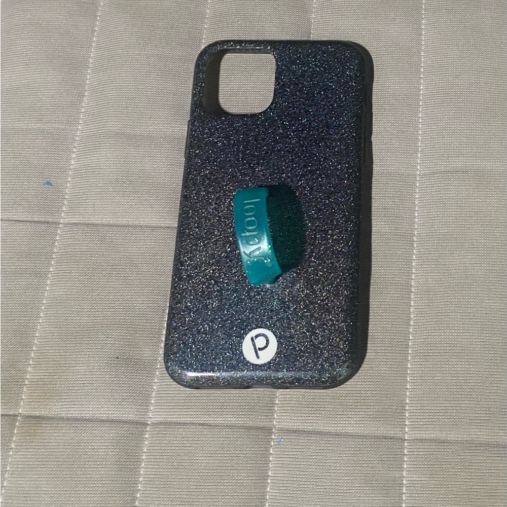 Loopy case iPhone 11 Pro Black Sparkle